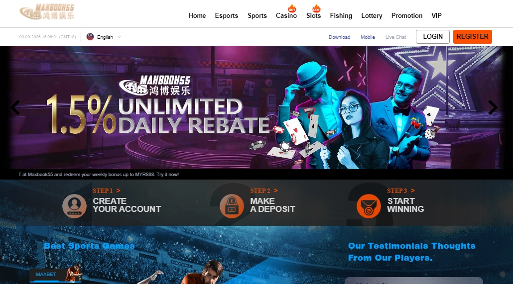 MAXBOOK55 Casino